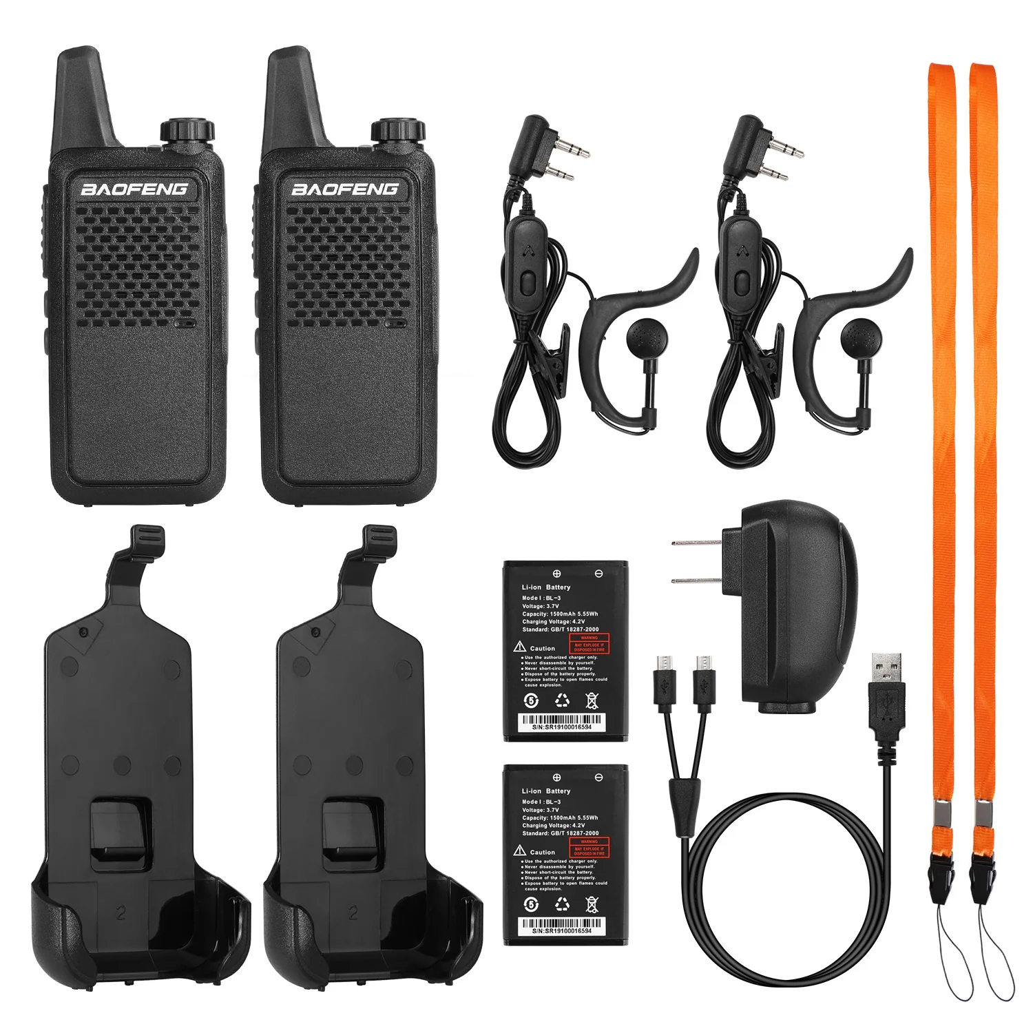 Baofeng GT-22 2W/0.5W FRS/PMR Radio - Image 7