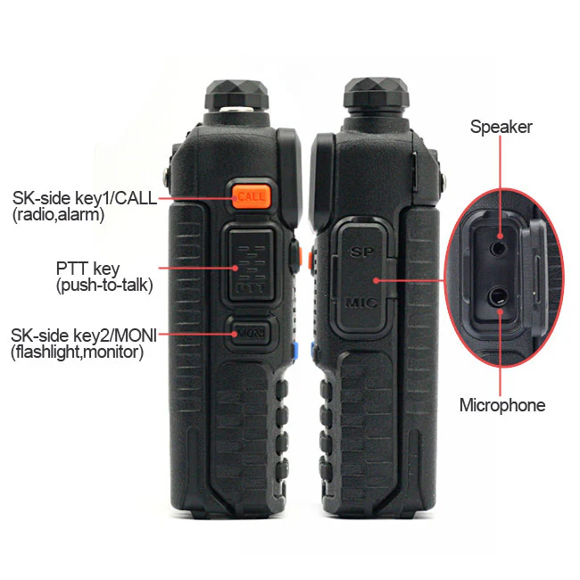 Baofeng UV-5R | Dual Band | 4/1W | 128CH | Flashlight | VOX | Alert | TOT - Image 7