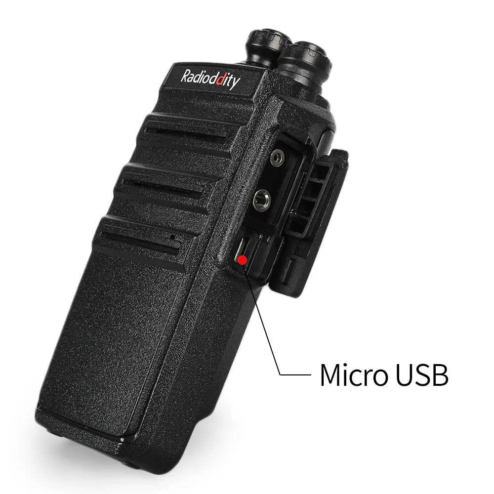 Radioddity GA-2S UHF Radio | VOX | Squelch | with 6-Way Charger Station [6 Pack+Cable] - Image 4