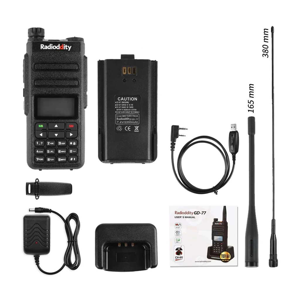 Radioddity GD-77 DMR Funkgerät [Europe Only] [DISCONTINUED] - Image 8
