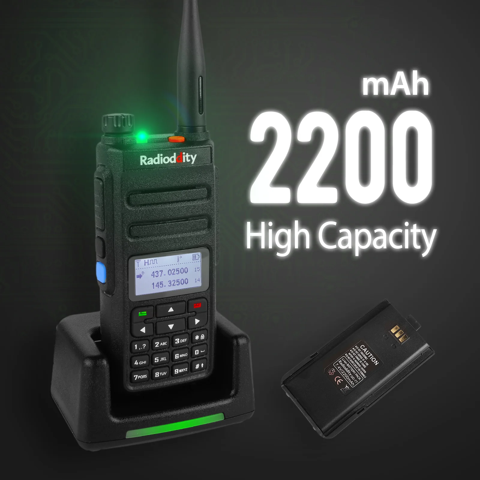 GD-77 DMR +Programming Cable + Extra Battery [DISCONTINUED] - Image 7