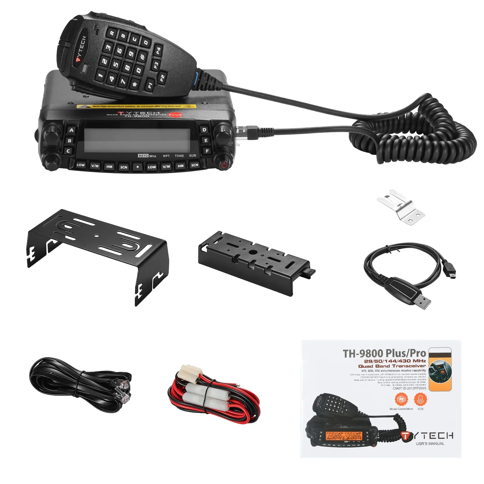 TYT/TYTECH TH-9800 Plus | Quad Band | 50W | Remote Head | Cross Band Repeater - Image 6